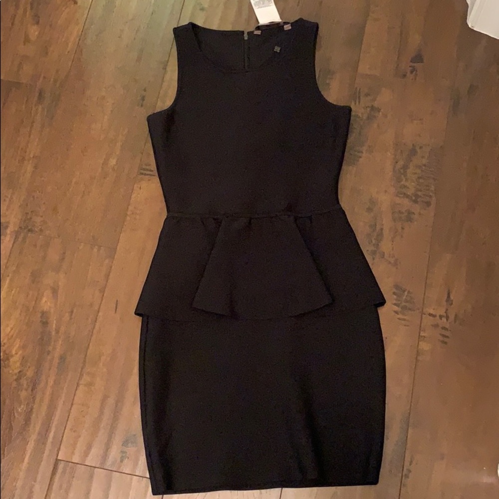 Bcbg bandage peplum dress